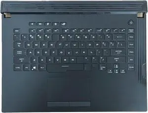 For ROG G531G G531GV Palmrest Backlit US Keyboard Touchpad 90NR01N1-R31US0