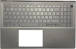 Laptop Palmrest for Inspiron 15 5501 5502 5505 06XCC3 Backlit US Keyboard