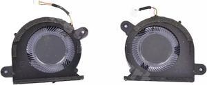 CPU GPU Cooling Fans Kit Set For DELL XPS 2020 13 9300 9310 0WX28K 0FRK0V P117G