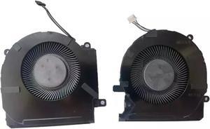 For HP OMEN 15-EK CPU GPU Cooling Fan TPN-Q236 M04218-001 ND85C26-19J24 DC 5V