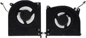5v CPU & GPU Cooling Fan for Alienware M15 R2 N18E 0X9FRW DFSCK324162A2P