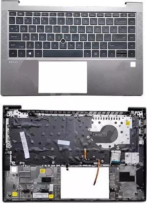 New for ZBook Firefly 14 G7 Palmrest US Keyboard Bezel Cover Backlit M07131-001