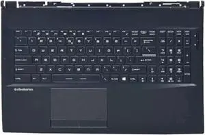 For GL75 9SE 9SD 9SFK 9SGK Top Upper Case Palmrest Cover RGB US Keyboard 3077E4C212TA