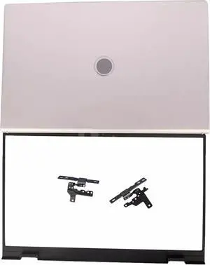 LCD Back Cover Top Lid Rear Bezel Hinges For Inspiron 15Pro 5510 5515 US 05WK5X, 0CHFVW
