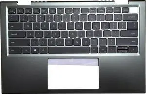 For Inspiron 14 5410 7415 2-in-1 Palmrest US Keyboard Green 0VJ2PX VJ2PX