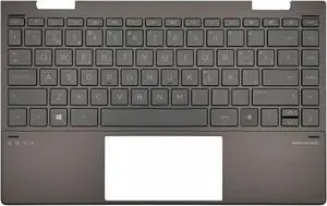 For Envy 13-AY 13-AY1035NR Top Case Cover Palmrest US Keyboard L94518-001