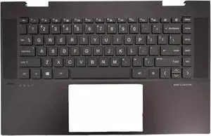 For ENVY X360 15M-ES 15-EU M45489-001 15M-EU Top Palmrest Backlit US Keyboard