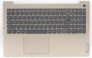 Palmrest Upper Case US Keyboard Backlit For Ideapad 3-15ITL6 82H8 3-15ALC6 Sand 5CB1B69007