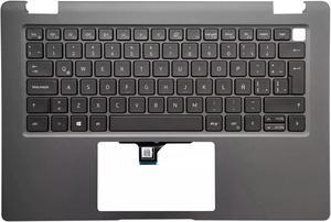For Latitude 3440 E3440 0R2DCD R2DCD Palmrest Cover Backlit US Keyboard