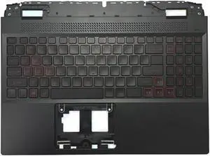 For Nitro 5 AN515-58 Palmrest Top Case Backlit Keyboard Red 6B.QFJN2.001