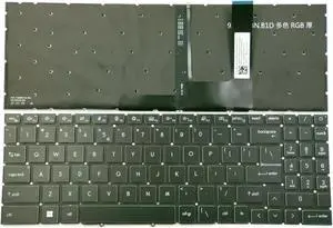 For Pulse GL66 11UCK 12UEK 12UGK GL76 11UCK 11UDK RGB Backlit US Keyboard MS-1584