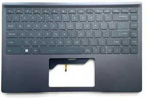 for Modern 14 M14 MS-14D1 14D2 Laptop Palmrest US Keyboard Cover Blue Top