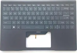 For Modern 14 M14 MS-14D1 14D2 Laptop Palmrest US Keyboard Cover Black Top