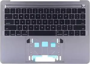 For Macbook Pro 13" Space Gray Top Case Palmrest US keyboard A1706 2016 2017