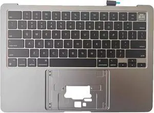 Upper Gray Top case US Keyboard Palmrest For MacBook Air 13" M2 A2681 2022
