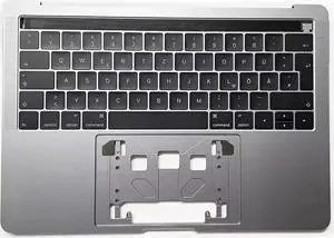 Top Case Palmrest US Keyboard For MacBook Pro 13" A1989 2018 2019 Space Gray