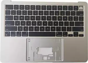Upper Silver Top case US Keyboard Palmrest For MacBook Air 13" M2 A2681 2022