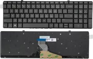US Backlit Keyboard for Laptop Spectre X360 15-CH 15t-CH000 Replacement SG90500-XUA