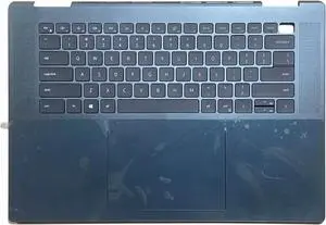 For Inspiron 16Plus 7620 2-in-1 Palmrest Backlit Keyboard Blue 0HH9P4 Top