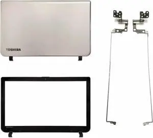 for Satellite L50-B L55-B S55T-B 15.6" LCD Back Cover Bezel Hinges Top