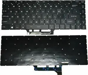 For GS65 GS65 Stealth GS65VR MS-16Q2 Keyboard Backlit US Laptop Replacement