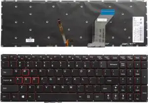 for Ideapad Y700-15ISK Y700-17ISK Y700-15ACZ Keyboard US Backlit Laptop