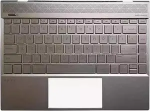 For Envy 13-AH Upper Case Palmrest Backlit Keyboard Gold L19541-001 Top