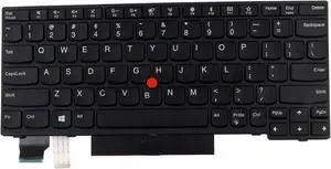 Keyboard For ThinkPad X280 X390 X395 L13 Yoga S2 5th 01YP040 Non-backlit
