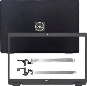 LCD Rear Back Cover Bezel Hinges For Dell Latitude 3510 E3510 08XVW9 Top Lid