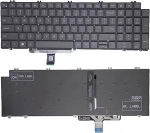 US Keyboard Backlit for Latitude 5520 5521 Precision 3560 3561 0N7N16