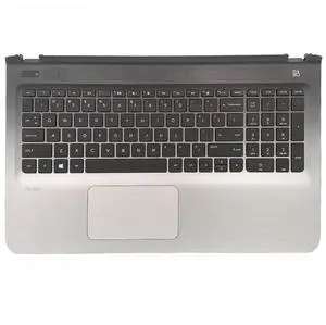 For Pavilion 15-AB Palmrest US Keyboard Touchpad Non-Backlit 809031-001