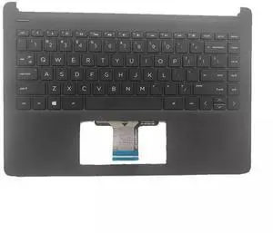 For 14-DQ 14S-DQ Top Palmrest Case Backlit US Keyboard L61505-001 Laptop
