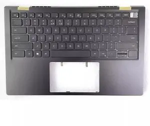 For Vostro 5410 v5415 Palmrest Top Upper Keyboard Cover Backlit 07XR80