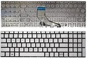 for Pavilion 15-cw 15-cw1063wm 15-cw1064wm Laptop Backlight Keyboard Silver