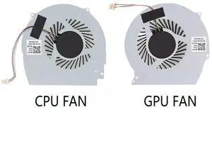 CPU GPU Cooling Fan For Inspiron 15 7566 7567 0NWW0W 0147DX 4 PIN DC 5V New