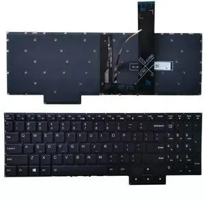 for Ideapad Gaming 3-15ACH05 3-15ARH05 US Backlit Keyboard White Keys