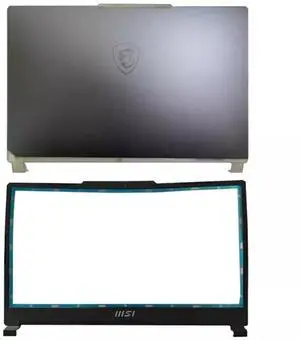 for Cyborg 15 Air A12V MS-15K1 Top Lid LCD Back Cover 3075K1A411 Black