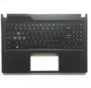 For  Cyborg 15 Air A12V MS-15K1 Top Case Palmrest Cover US Backlit keyboard