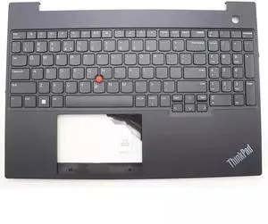 Black Palmrest US Keyboard Backlit Top Case FPR For Thinkpad E16 Gen 1 US 5M11H94852