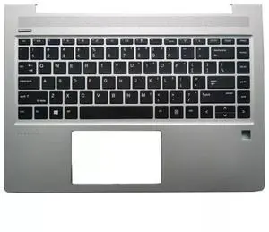 For ProBook 440 G6 445 G6 G7 Top Palmrest Non-Backlit Keyboard L44589-001