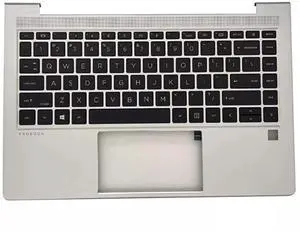 For Probook 640 645 G8 Top Case Palmrest Keyboard Touchpad M48794-001 Silver