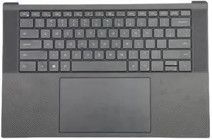 For Precision 5550 5560 5570 Top Palmrest backlit Keyboard trackpad 0DKFWH