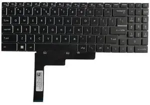 For Stealth GS77 12UG 12UGS 12UH 12UHS US Keyboard RGB Backlit Laptop 3077P1C211