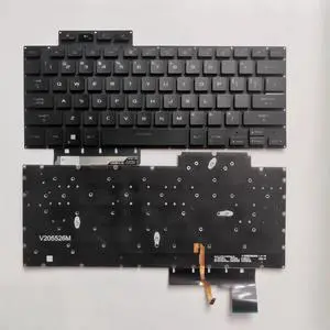 New for ROG 16 Zephyrus M16 GU604 GU604VI GU604VY 2023 US keyboard backlit