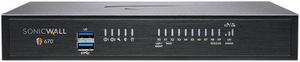 SonicWall TZ370 - Essential Edition - security appliance - with 1 year TotalSecure - GigE - desktop