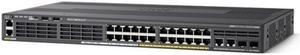 WS-2960-X 24 GigE(8 PoE), 2 x 1G SFP, 2 X 10/100/1000 BT,  LAN Base(WS-C2960X-24PSQ-L)