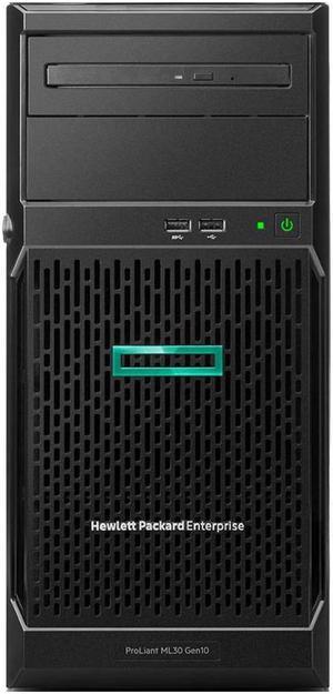 HP ProLiant ML30 Gen10 Plus Tower Server Bundle with Intel Xeon E-2314, 64GB DDR4, 8TB SSD, RAID, Windows Server 2019