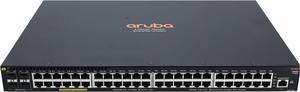 HPE Aruba 2930F 48G PoE+ 4SFP - Switch - L3 - JL262A  Managed - 48 x 10/100/1000 (PoE+) + 4 x Gigabit SFP (uplink) - rack-mountable