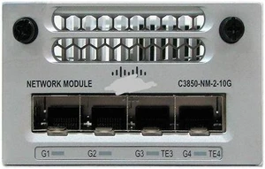 3850 Series Network Module C3850-NM-2-10G 2 x 10GE Network Module (C3850-NM-2-10G) 3850 Series Network Module C3850-NM-2-10G 2 x 10GE Network Module (C3850-NM-2-10G)
