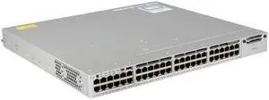 Catalyst C3850-48F Switch Layer 3 - 48 * 10/100/1000 Ethernet POE+ ports - IP Base - managed- stackable (WS-C3850-48F-S)